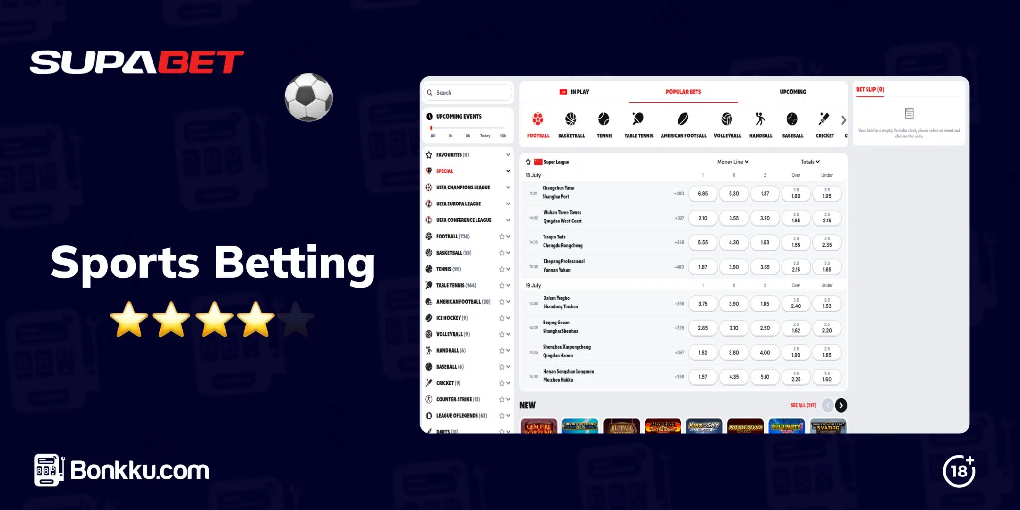 supabet sports betting