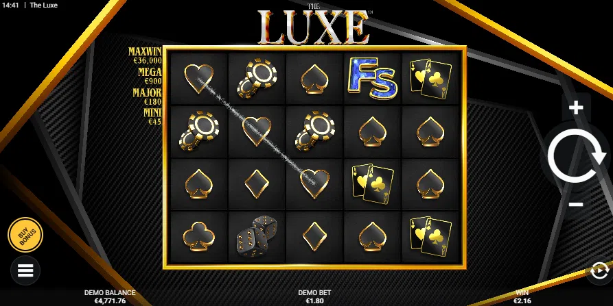 the luxe slot
