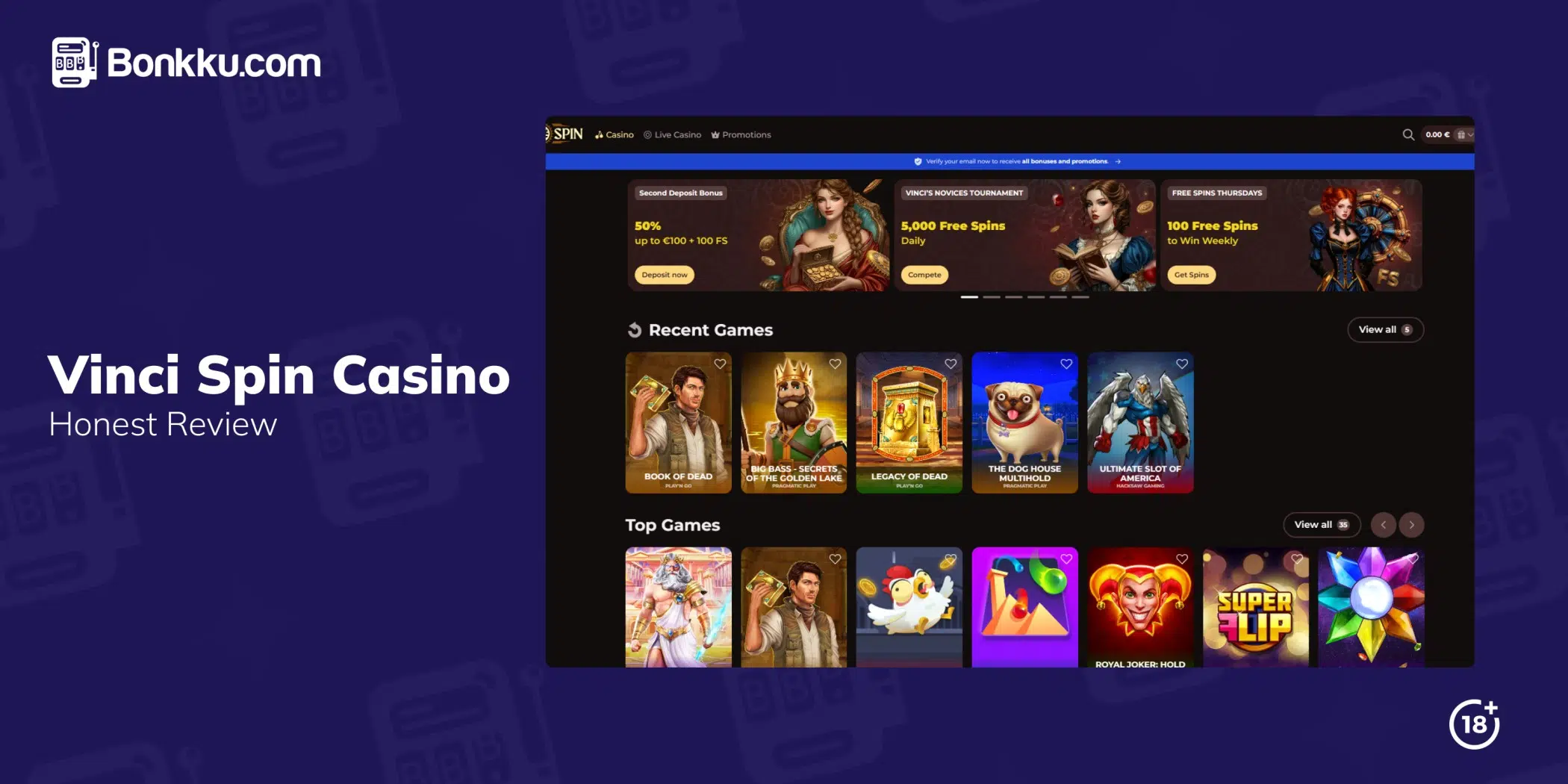 vincispin casino review