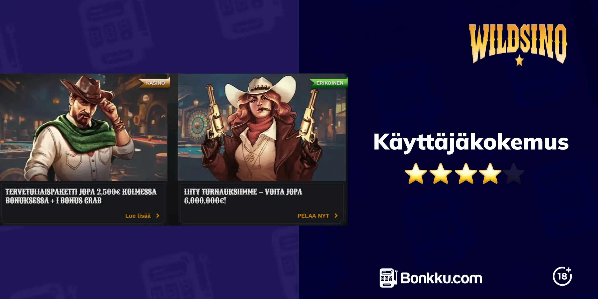wildsino käyttäjäkokemus