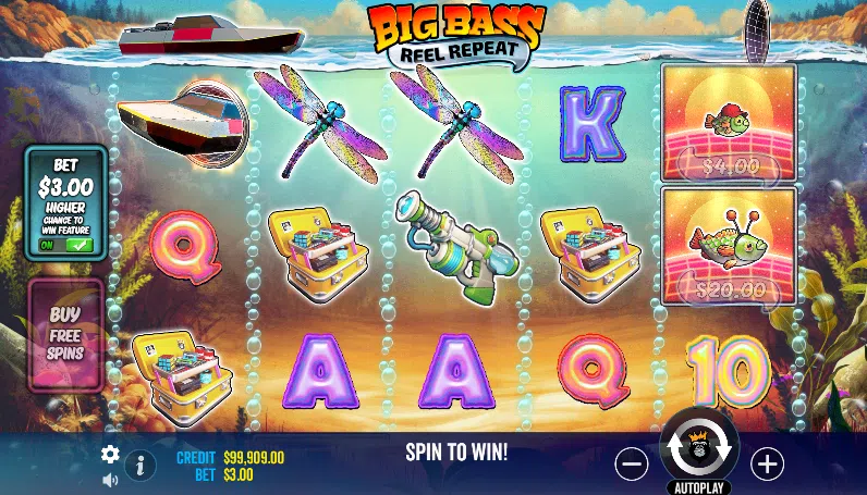 big bass reel repeat slot