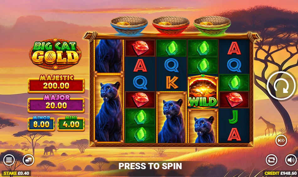big cat gold slot