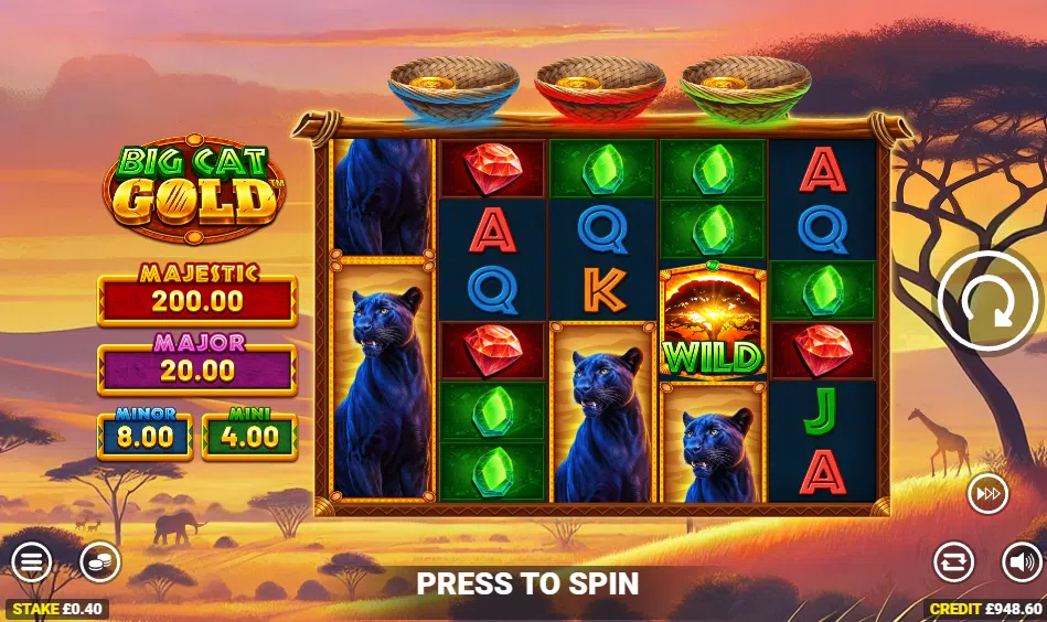 big cat gold slot