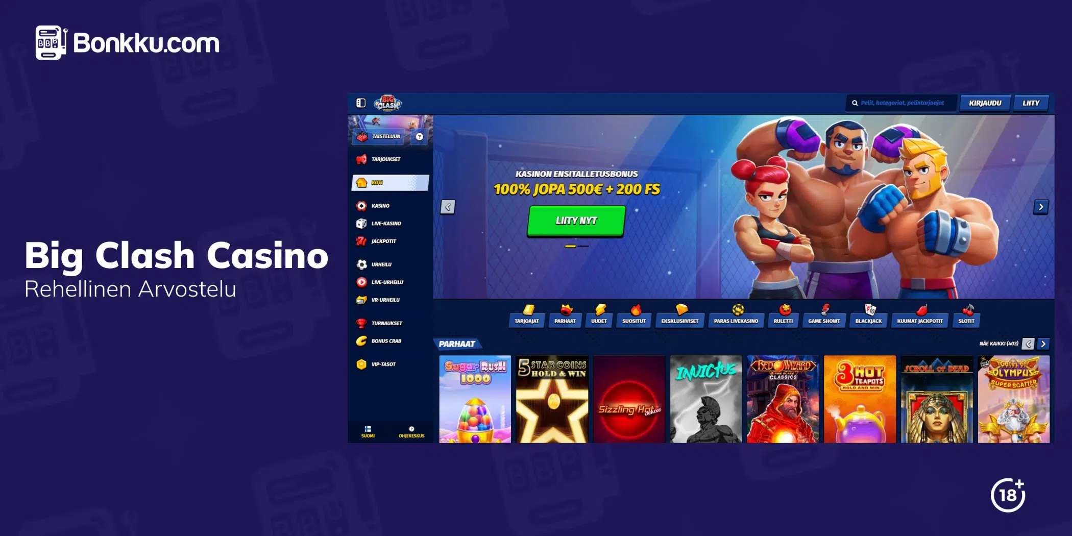 big clash casino arvostelu