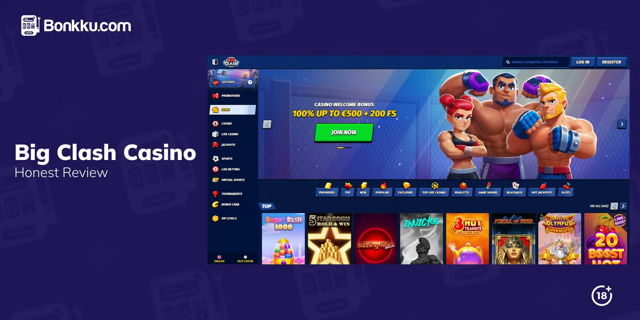 big clash casino review