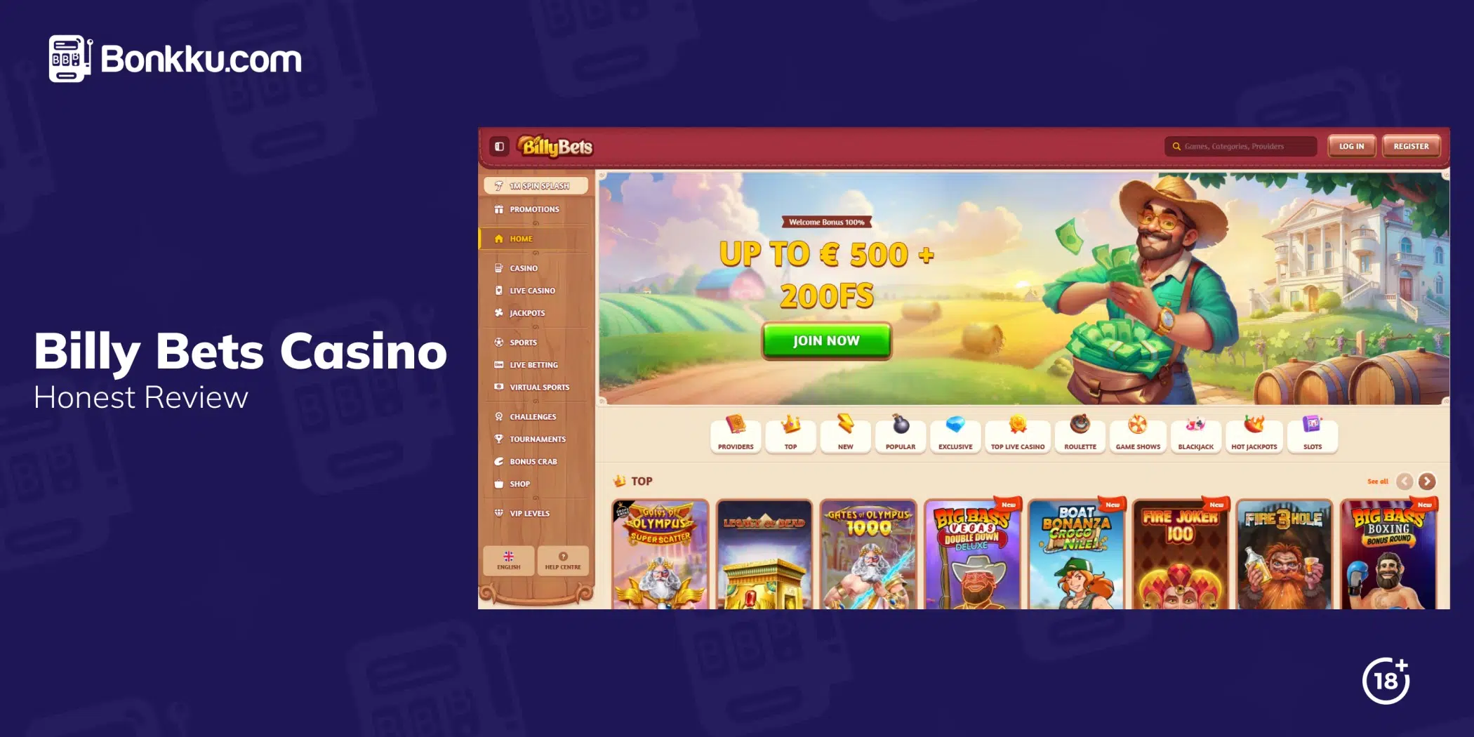 billy bets casino review