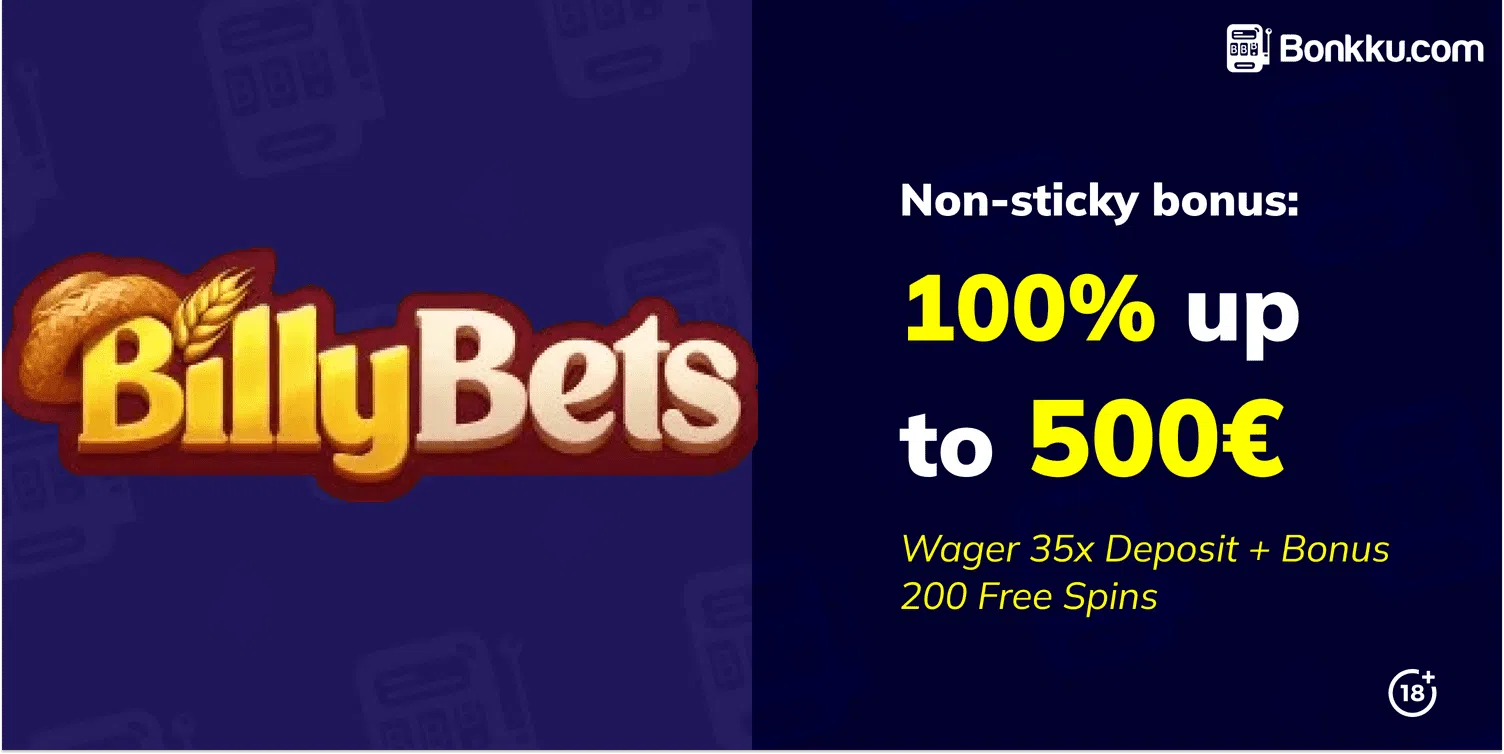 billy bets casino welcome bonus