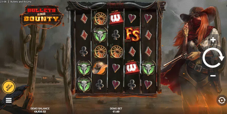 bullets and bounty slot