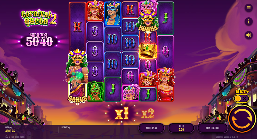carnival queen 2 slot