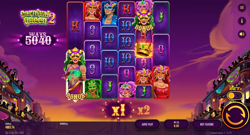carnival queen 2 slot