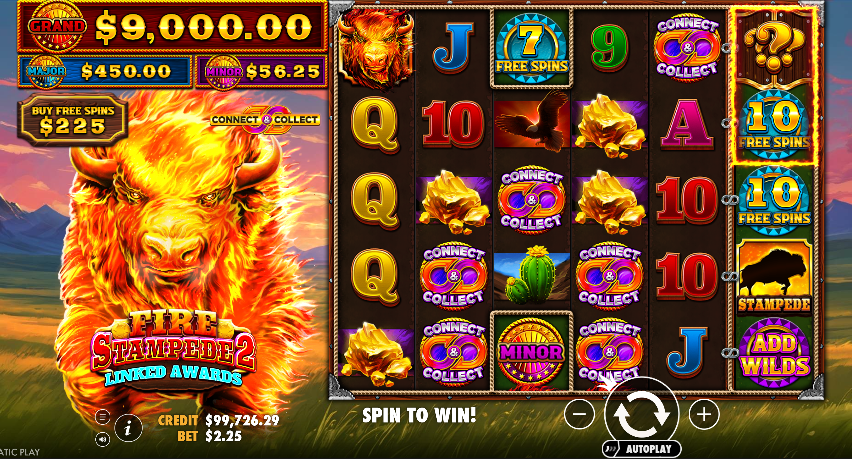 fire stampede 2 slot