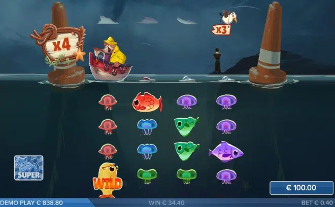 fish and bird bonus