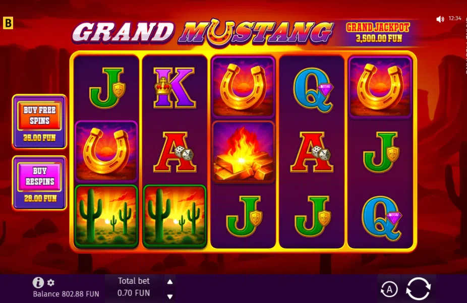 grand mustang slot