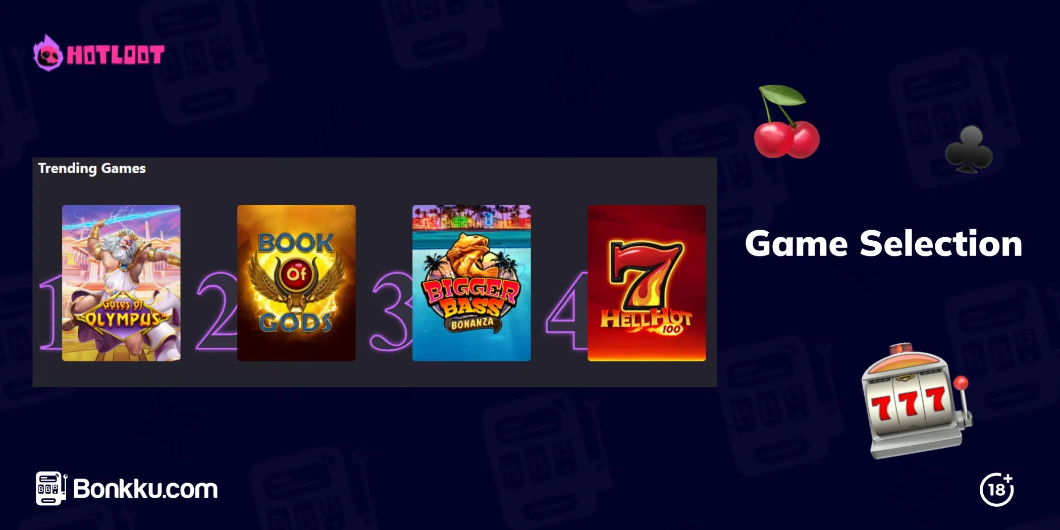 hotloot game selection
