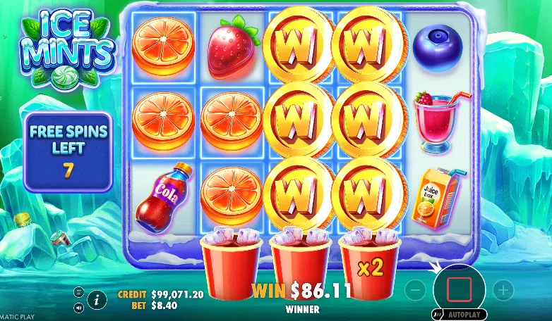ice mints bonus