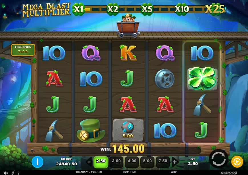 leprechauns diamond dig bonus