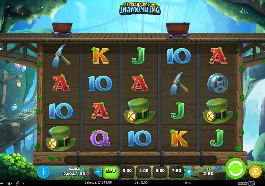 leprechauns diamond dig slot