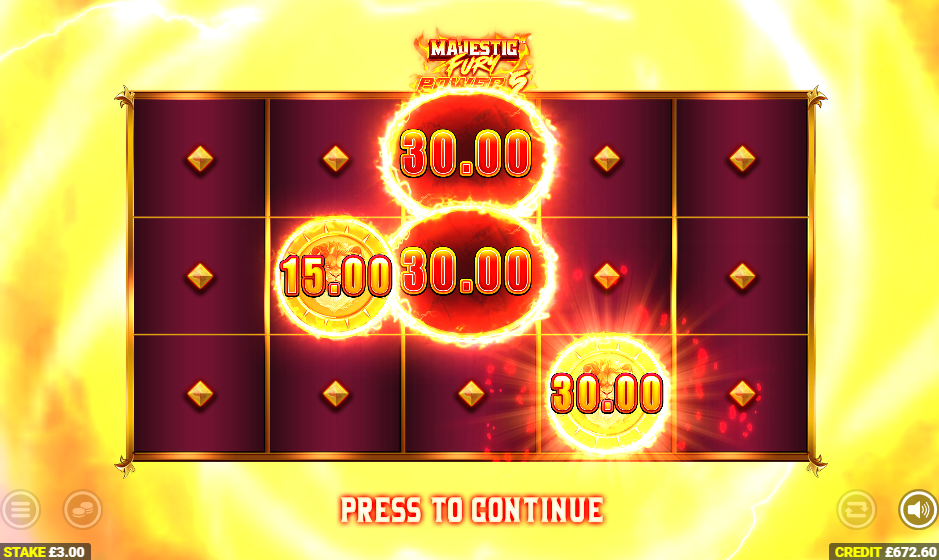 majestic fury power 5 bonus