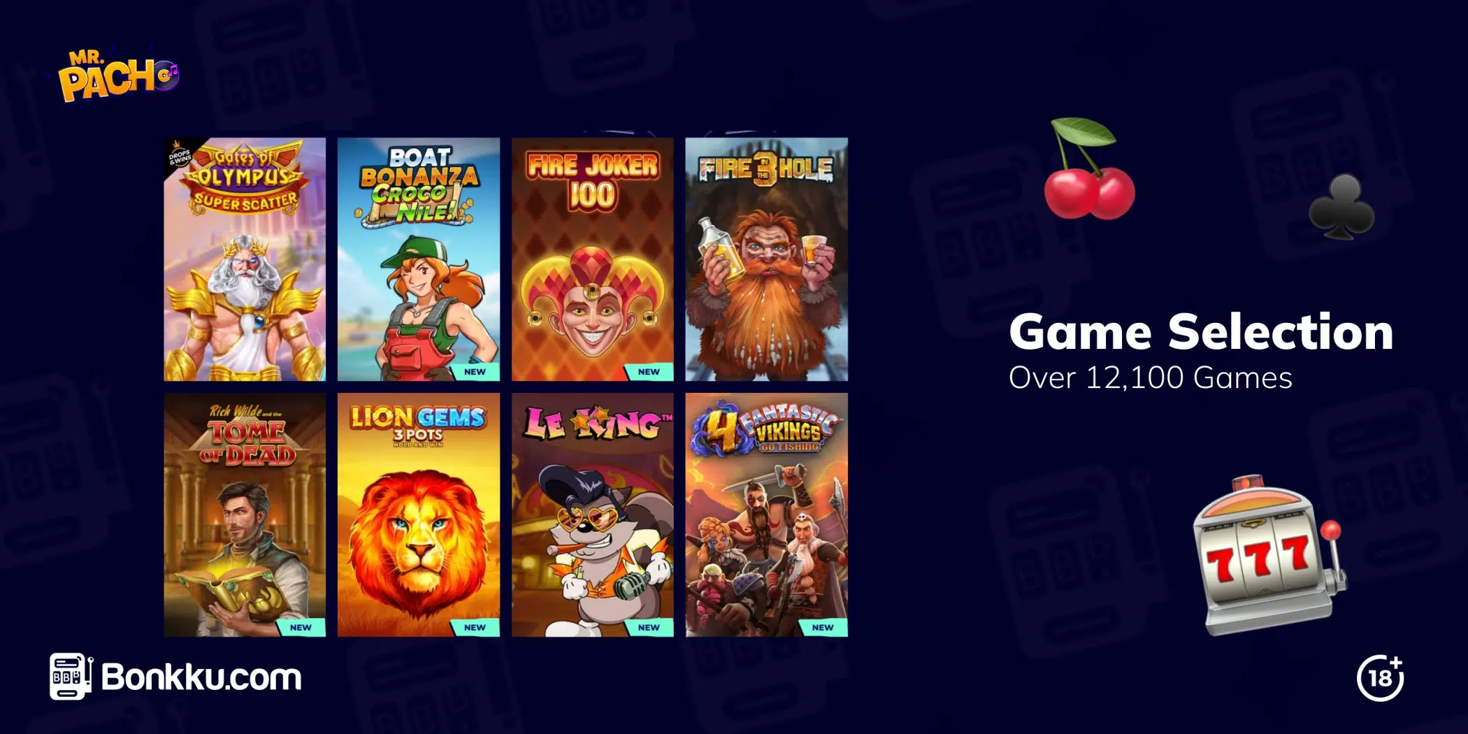 mr pacho game selection