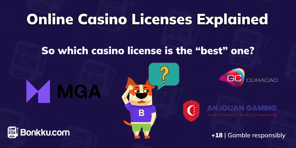 online casino licenses explained