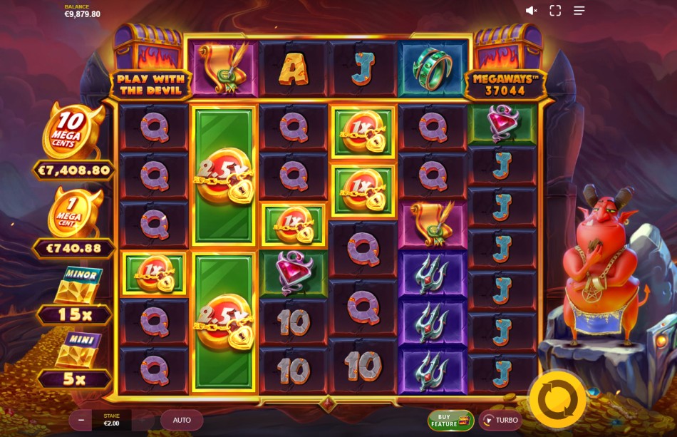 play with the devil megaways slot