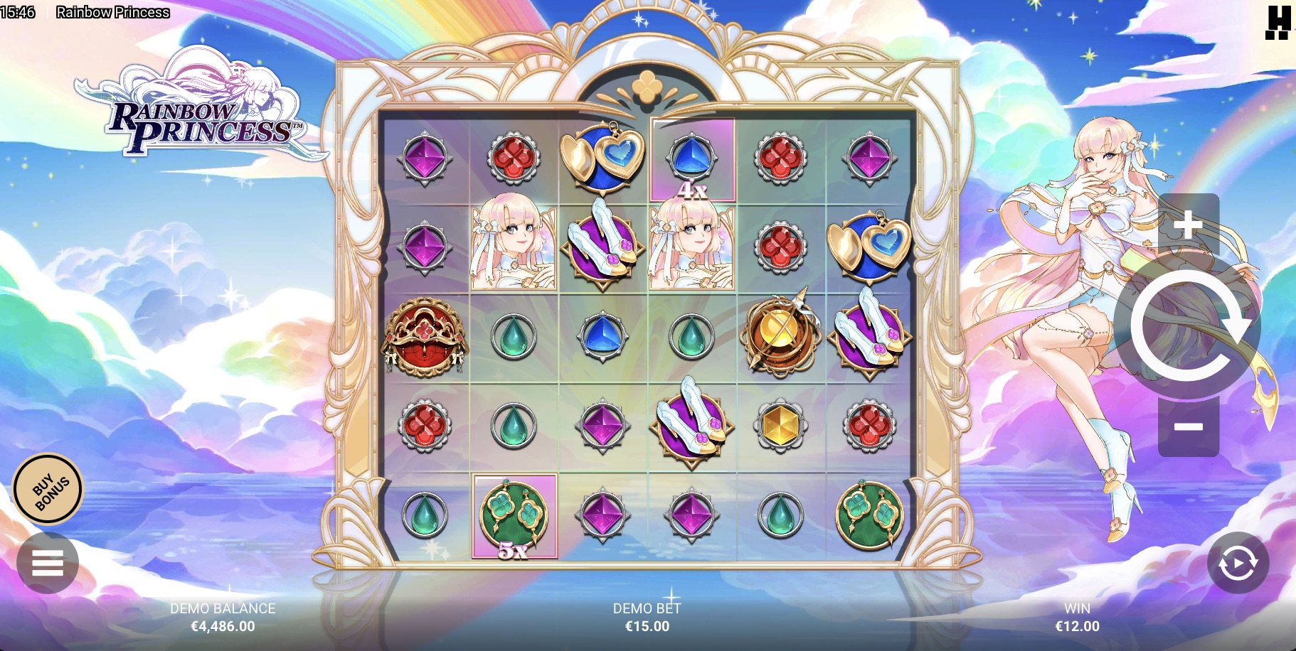 rainbow princess slot