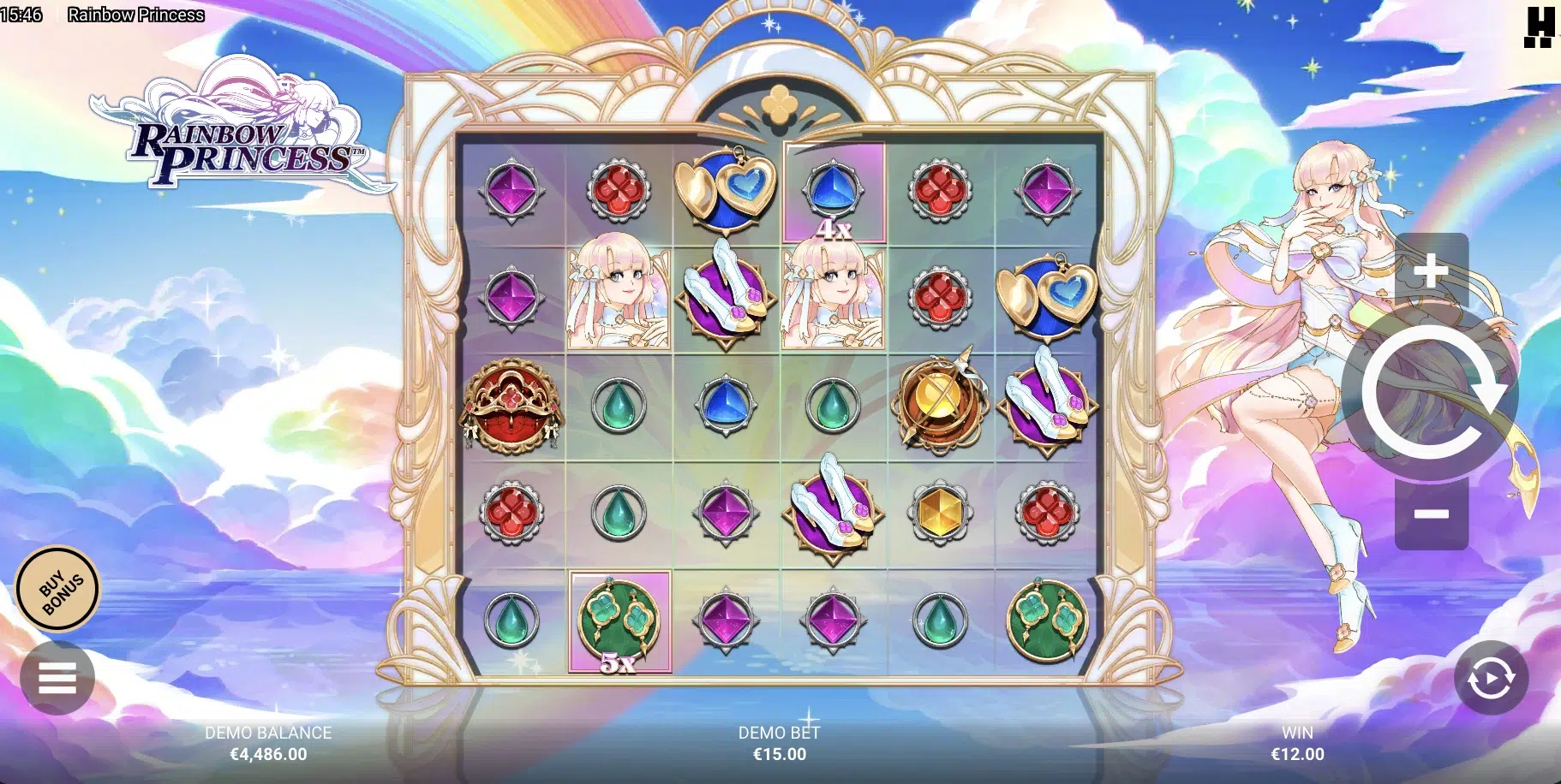 rainbow princess slot