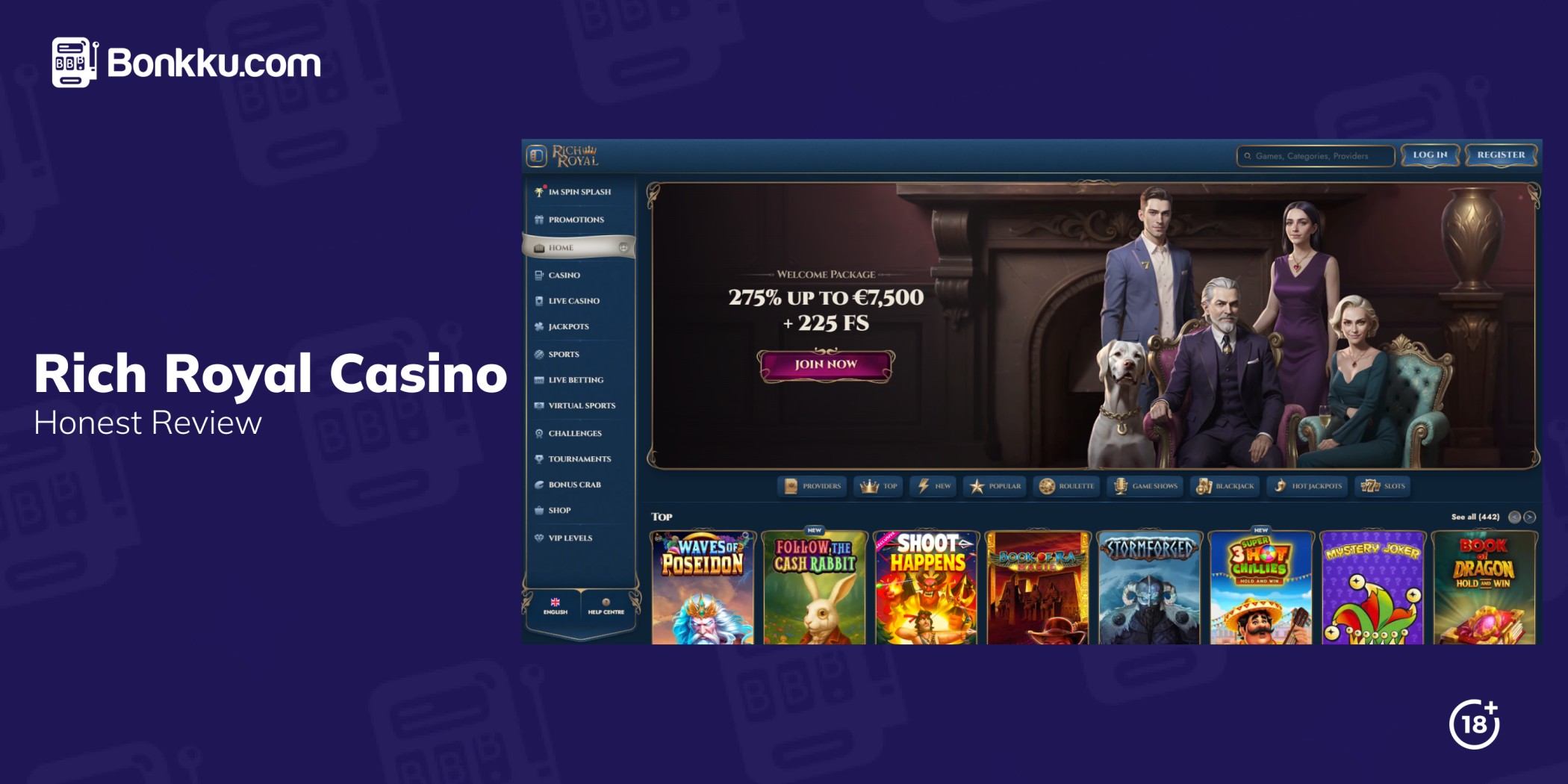 rich royal casino review