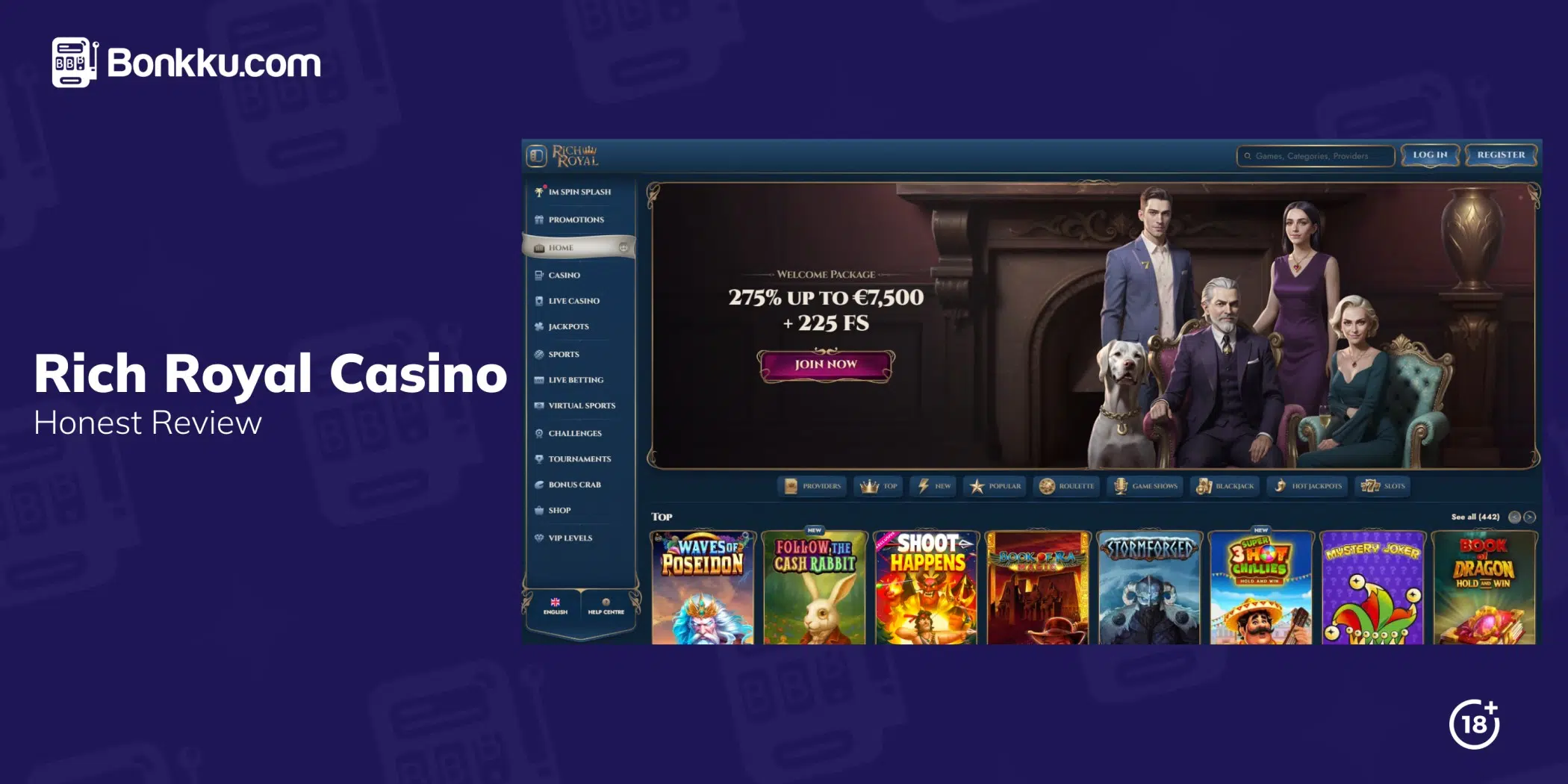 rich royal casino review