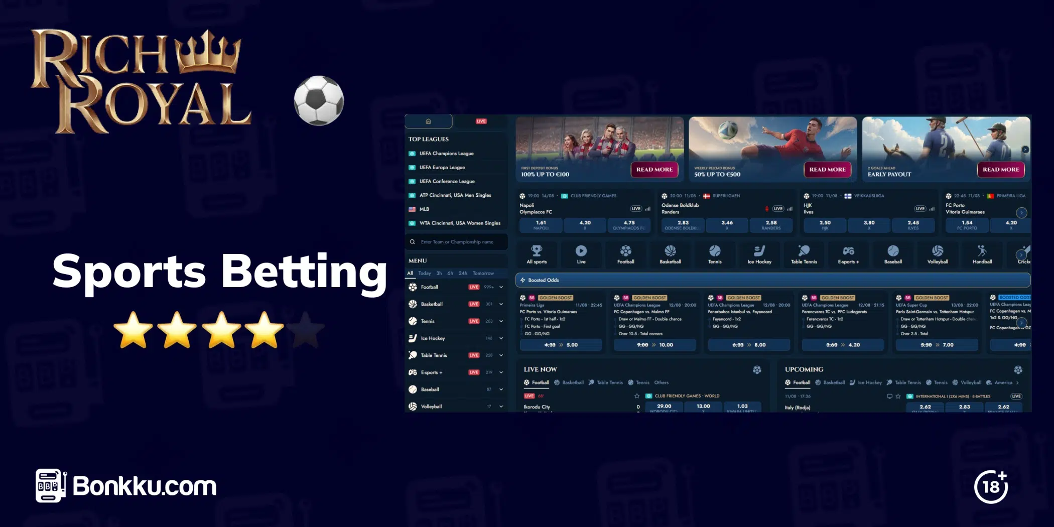 rich royal sports betting