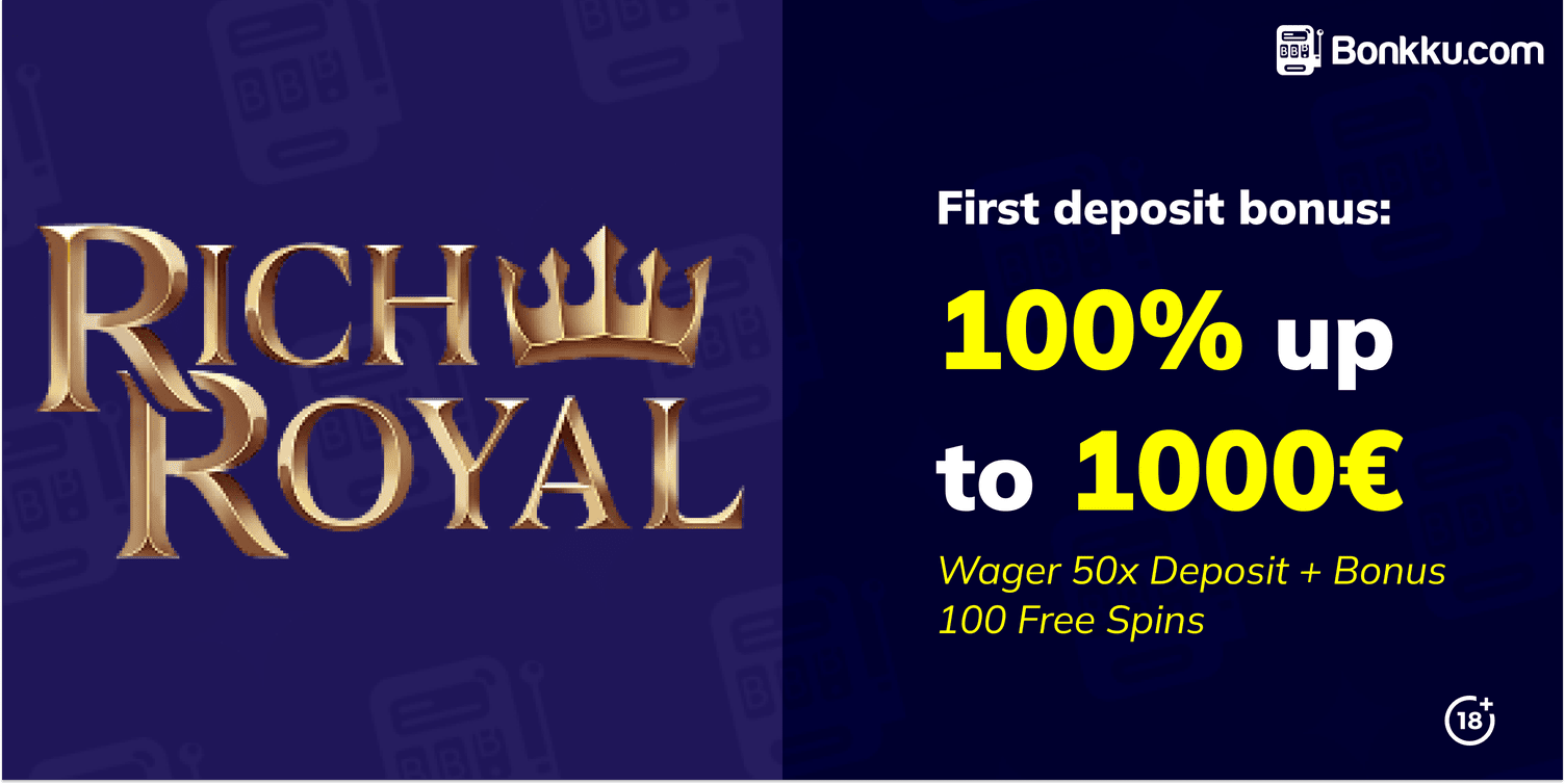 rich royal welcome bonus