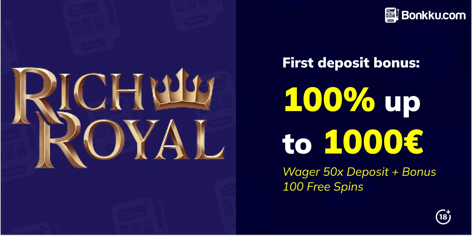 rich royal welcome bonus