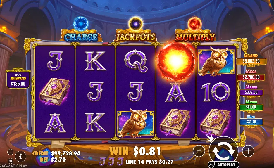 spellmaster slot