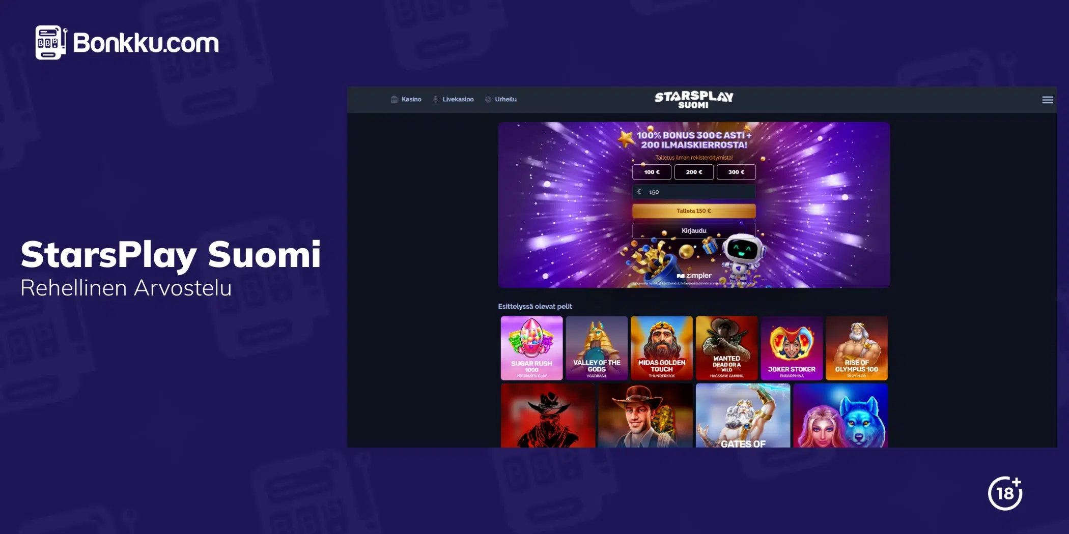 starsplay suomi arvostelu