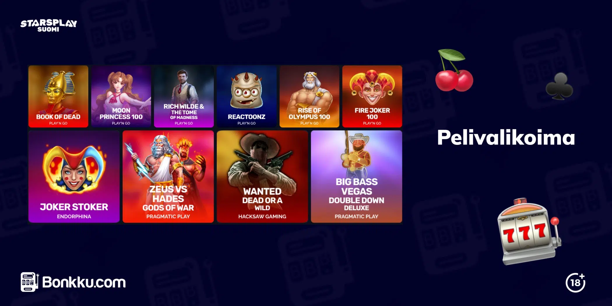 starsplay suomi pelivalikoima