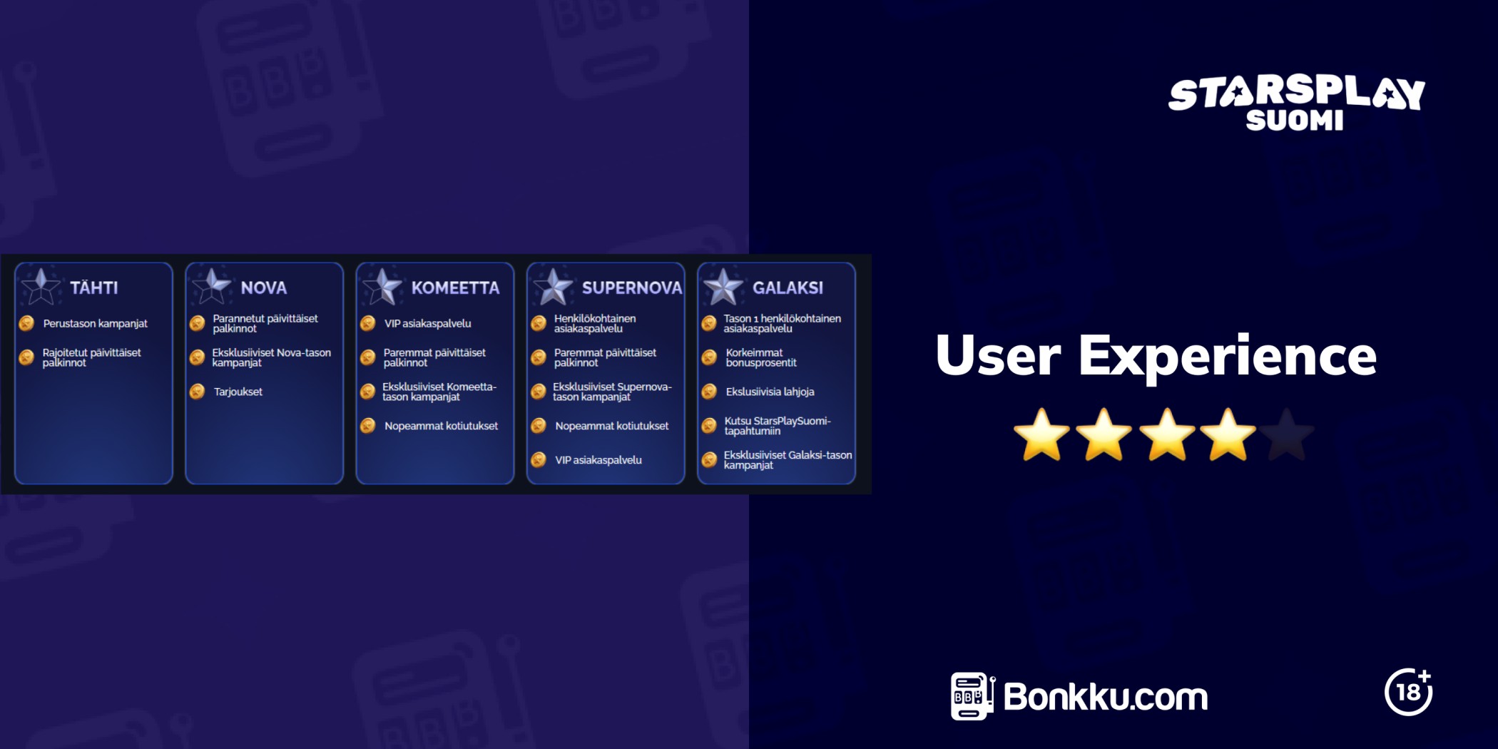 starsplay suomi user experience