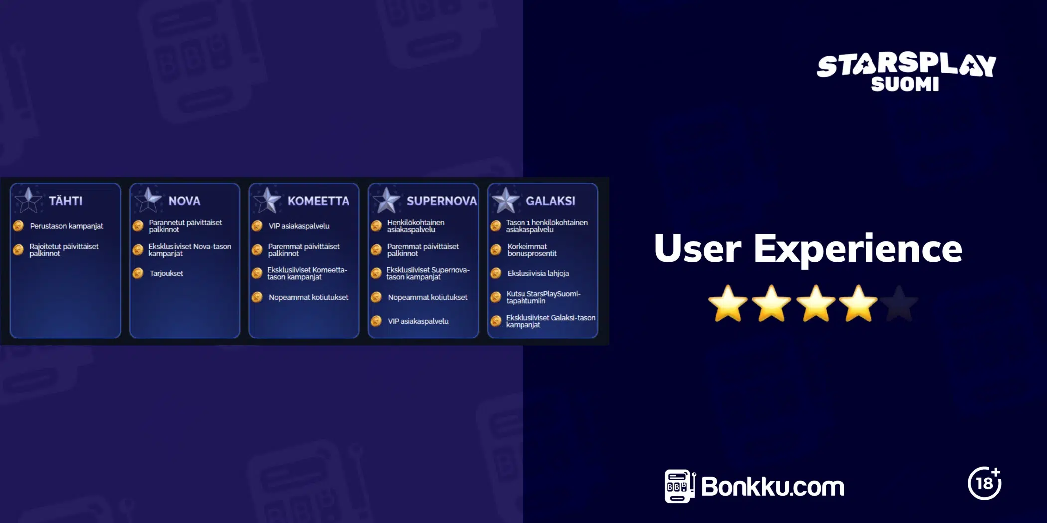 starsplay suomi user experience
