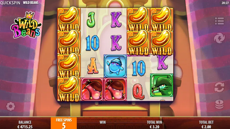 wild beans bonus
