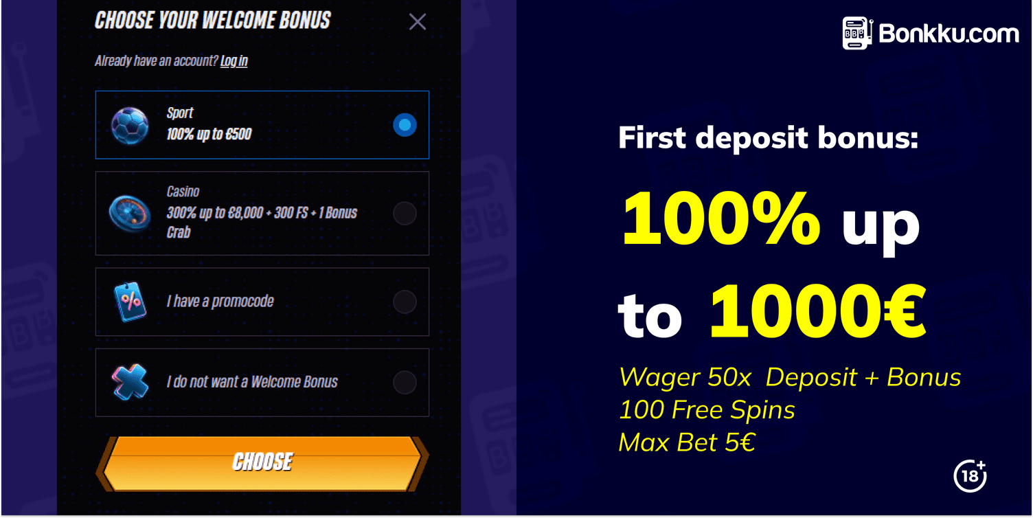 winrolla casino welcome bonus