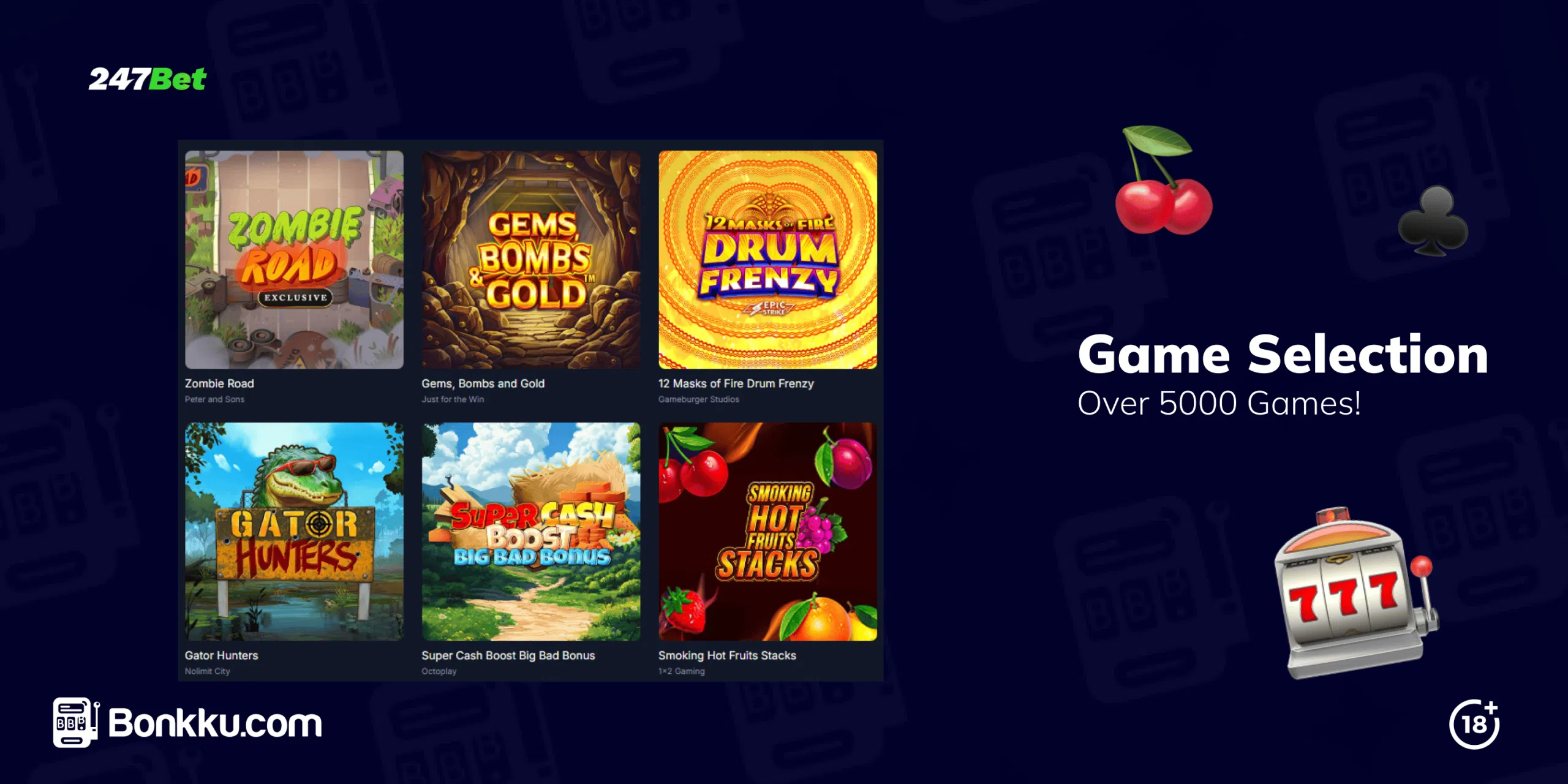 247bet game selection