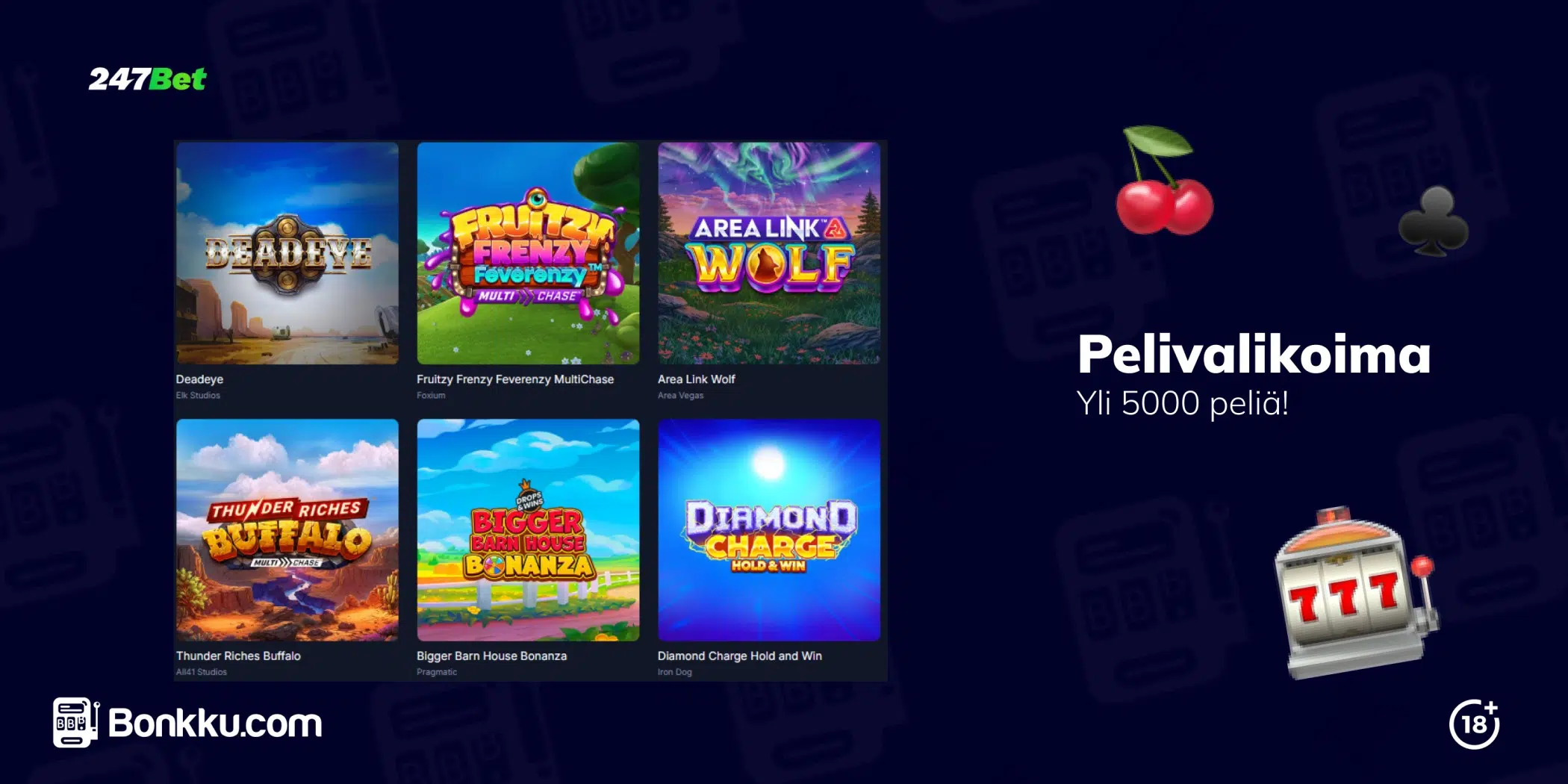 247bet pelivalikoima