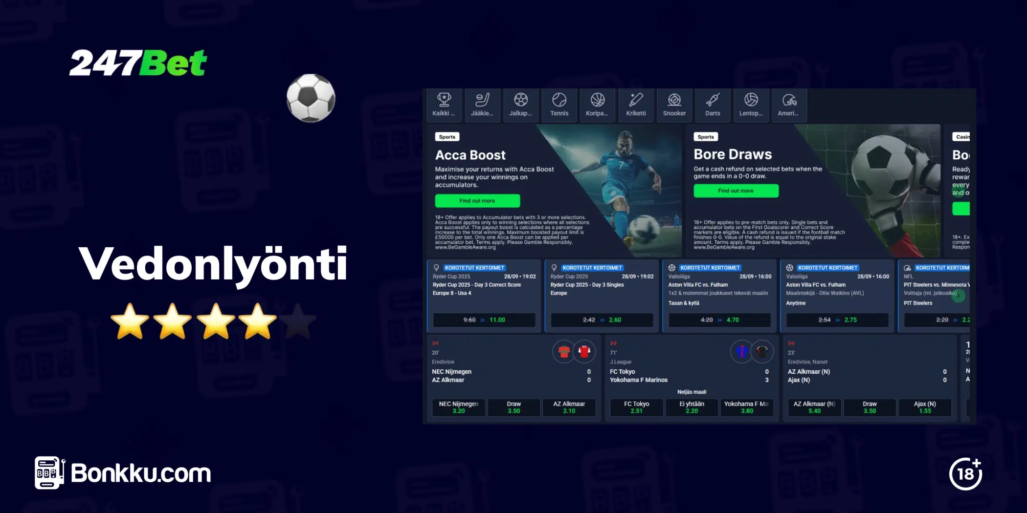 247bet vedonlyönti