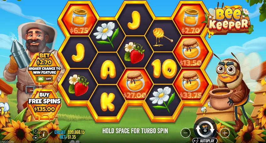 bee keeper slot
