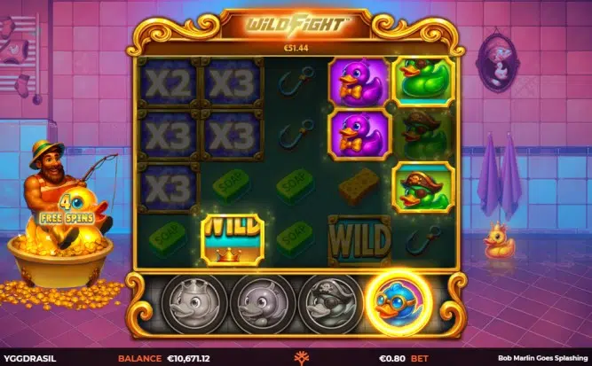 bob marlin goes splashing bonus