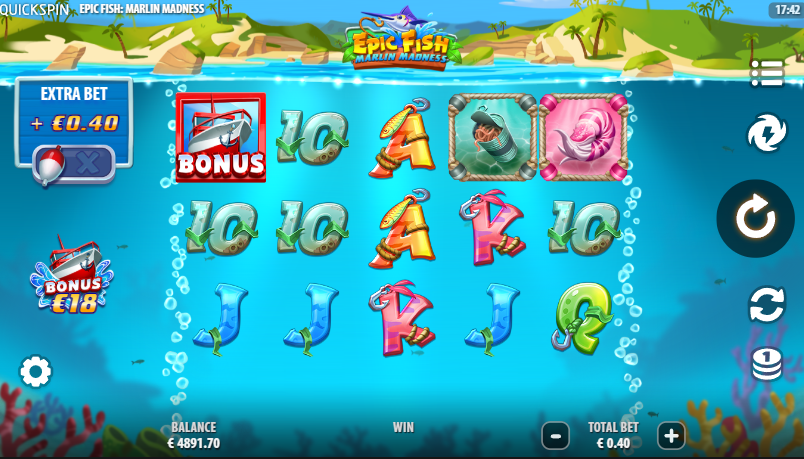 epic fish marlin madness slot