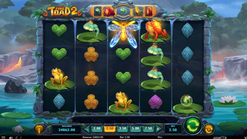 fire toad 2 slot