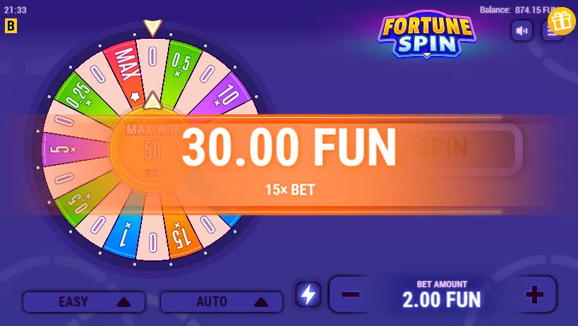 fortune spin bonus
