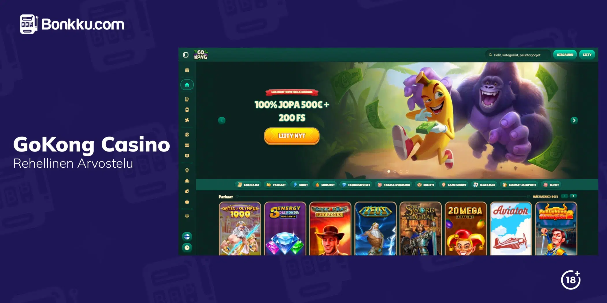 gokong casino arvostelu