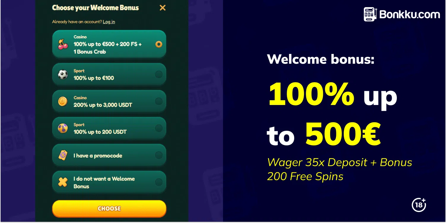 gokong cassino welcome bonus