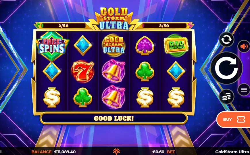 goldstorm ultra slot